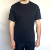 T-shirt manches courtes 100 % polyamide Noir