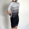 Maillot Coursier Manches Courte Gris